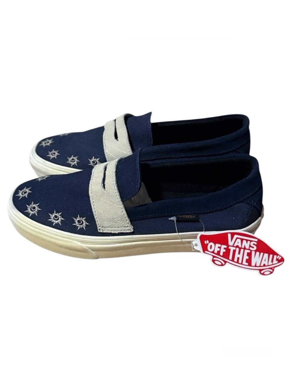 NWOB Vans Celestial Sun & Eye Slip-On Sneakers Sz 5 Men/6.5 Women’s Unisex